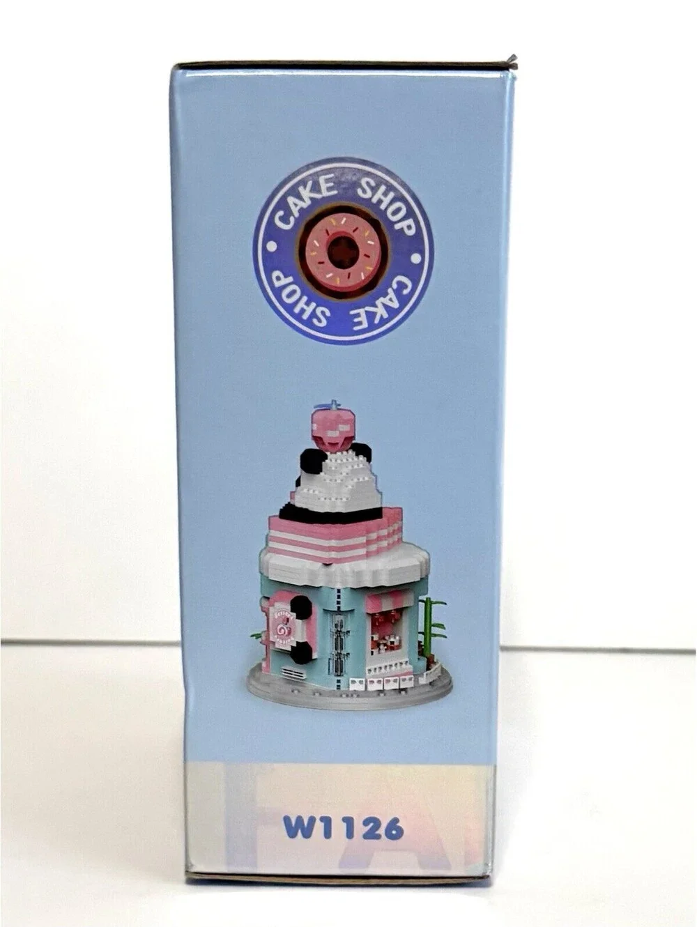 Lele Brother Panda Cake Shop W1126 1013PCS Mini Building Blocks New Sealed